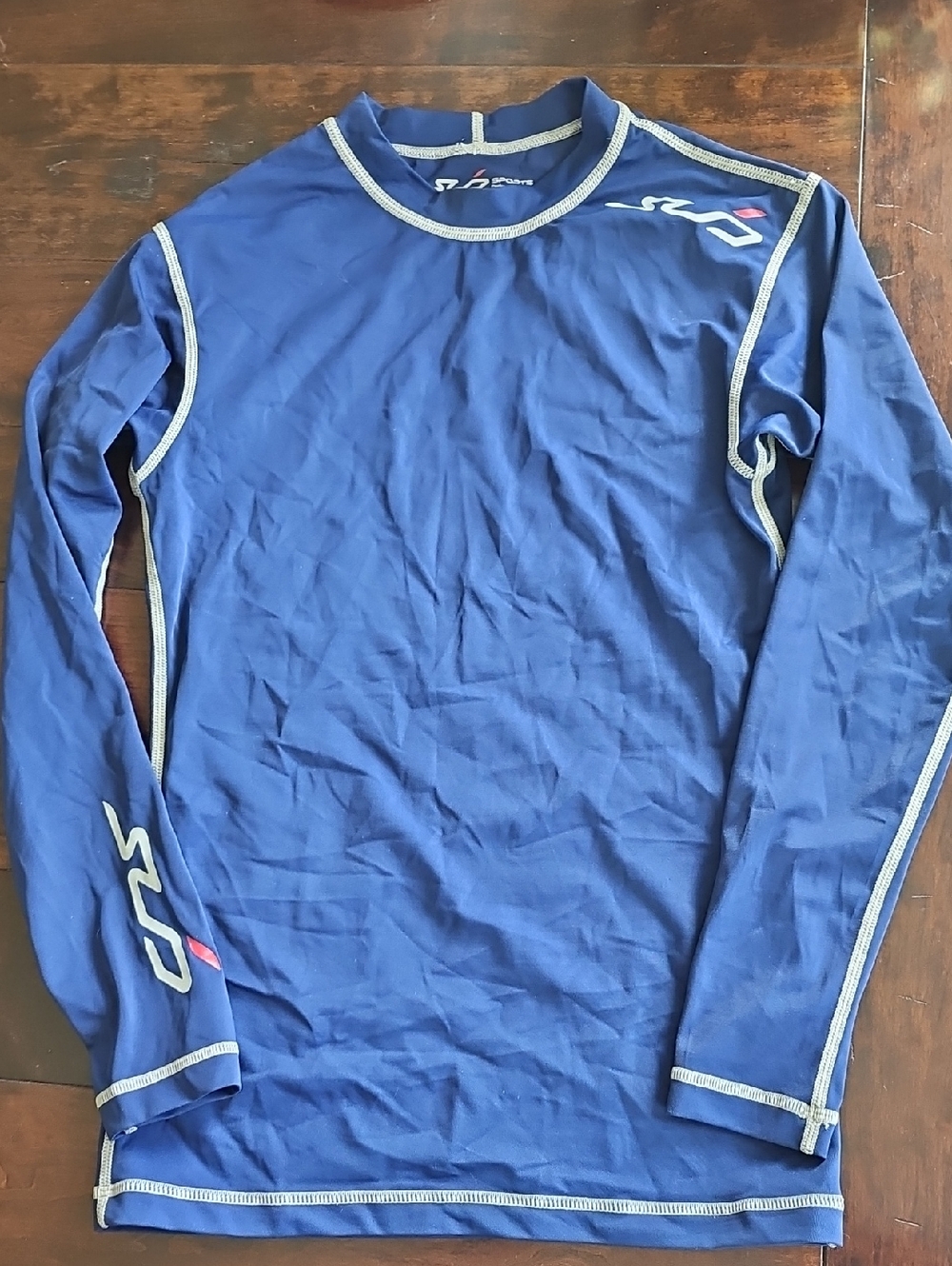Men's Long Sleeve Performance Shirt Blue